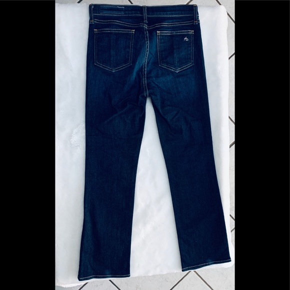 Rag & Bone High Waist 10” Inch Crop/Jean/Denim - Picture 2 of 8
